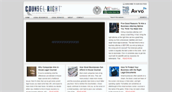 Desktop Screenshot of counselright.com